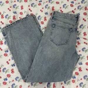 H&M low waist wide baggy jeans